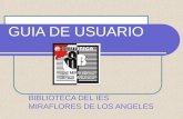 Guia de usuario de la biblioteca de lES Miraflores de los Angeles