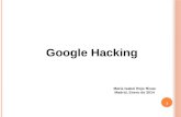 Google hacking - Ponencia Gr2Dest