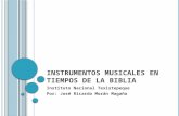 Instrumentos Musicales en Tiempos de la Biblia