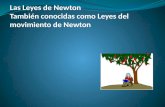 Leyes de newton presentacion