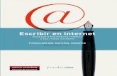 Escribir en internet (Fundéu 2012)