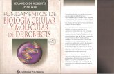 Fundamentos de Biología Celular y Molecular De Robertis