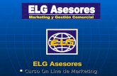 Curso On Line De Marketing Elg Asesores y Consultores Empresariales del Perú.