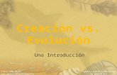 Creacion vs evolucion_introduccion
