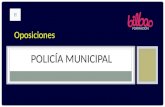 Oposiciones Policia Municipal Bilbao Formacion