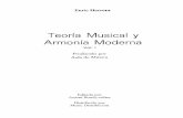 Teoría musical y armonía moderna Vol. 1