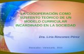 La Cooperación sustento del Currículo Incardinado en la Sociedad. Dra. Liria Rincones Pérez. (2014)