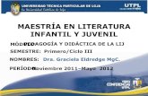 Pedagogía y didactica de la literatura infantil y juvenil