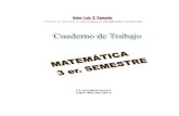 Caderno Matemática 3º Semestre Ciencias Adultos