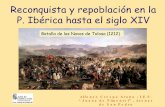Reconquista y repoblación Península Ibérica h. s. XIV