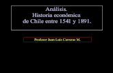 Historia Económica de Chile, 1541- 1891.