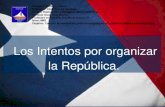 Organizacion nacional de Chile, 1820 a 1830