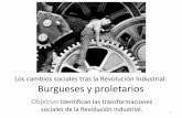Cambios sociales con la Revolucion Industrial