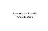 Barroco en España. arquitectura