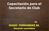 Secretario de club 2014-2015