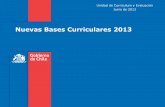 Bases curriculares de la educacion básica. ppt 5 oct 2013