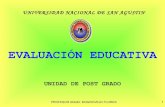 EVALUACION EDUCATIVA-FCE