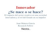 Seminario Cultura y Economía 2012. Presentación de Juan Mateos-Garcia