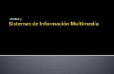 Sistemas de Información Multimedia