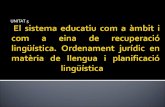 Unitat 4. els plans d'educació bilingüe