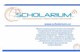Presentación scholarium productos y servicios