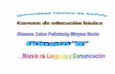 Mòdulo de lenguaje y comunicación de la u.t.a