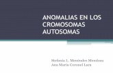 Anomalias en los cromosomas somaticos