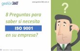 8 Preguntas para saber si debe implementar ISO 9001 ?