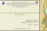 Errores Ortográficos de la 5ta Avendia (Parte II) de San Cristóbal