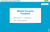 Medios Canarios Facebook 1 - 15 enero
