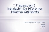 Preparación E Instalación De Diferentes Sistemas Operativos