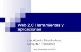 Presentación Web 2.0 + Redes Sociales