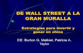 "De Wall Street a la Gran Muralla"