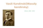 Vasili Kandinski- Obras