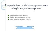 2. requerimientos de logistica