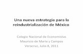 Una nueva estrategia para la reindustrialización de México