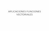 Aplicaciones funciones vectoriales
