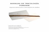 Manual de tricología forense