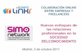 Colaboración online entre empresas y freelancers: Nuevos enfoques de las relaciones profesionales en la Sociedad del Conocimiento