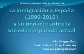 Immigration to Spain MA Ist yr JNU 22-10-2011