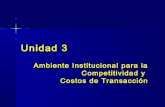 Unidad iii   ambiente instituc y costos de transaccion