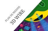 PLAN DE MEDIOS 3D WIRE - GLOBO ROJO -