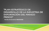 Plan Estrategico de Desarrollo de la Industria de Exportación del mango Fresco-coremango