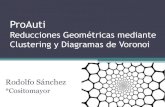 Reducciones Geometricas Usando Clustering Y Diagramas De Voronoi