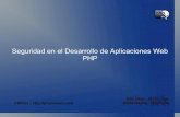 [Flisol2011] Seguridad en el Desarrollo de Aplicaciones Web PHP