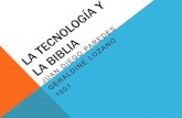 tecnologia de la biblia y top 10 de inventos