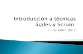 Introducción a Ténicas Agiles y Scrum: Dia 2