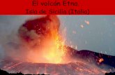 El volcán etna