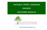 Natural sport language español