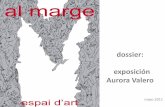AL Marge.espai d'art. Exposición individual de  Aurora Valero